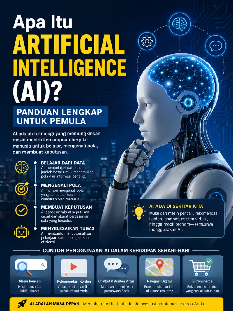 Apa Itu Artificial Intelligence (AI)? Panduan Lengkap untuk Pemula.