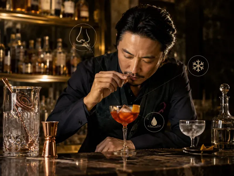 Bar Hack Rahasia: Kenapa Wajib Pake Straw Pendek Buat Test Rasa & Case Sensitif yang Jarang Bartender Tau