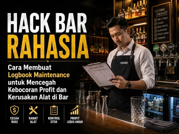 Hack Bar Rahasia: Cara Membuat Logbook Maintenance untuk Mencegah Kebocoran Profit dan Kerusakan Alat di Bar