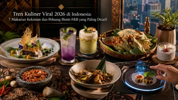 Tren Kuliner Viral 2026 di Indonesia: 7 Makanan Kekinian dan Peluang Bisnis F&B yang Paling Dicari!