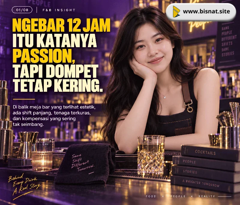 Ngebar 12 jam itu katanya PASSION? Tapi dompet tetep kering