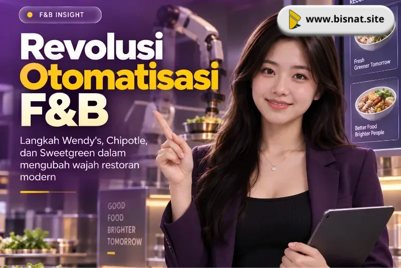 Revolusi Otomatisasi F&B: Langkah Wendy's, Chipotle, dan Sweetgreen dalam Mengubah Wajah Restoran Modern
